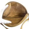 GUCCI 007 104 0013 vintage Old Gucci Micro GG PVC Shoulder Bag beige PVC Used