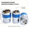 1:16 Heavy Duty Torque Multiplier, 320NM Labor-Saving Wheel Nut Remover With 17/19/21mm Sockets Perfect Auto Tire Changing Repair Tool