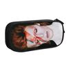 Korean English D-David Hot Singer B-Bowie  Pencil Cases for Girls Boys  Large Storage Pen Box Bag Stationery