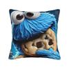 Pillow Cover Cookies Monsters  Vintage Pillow Case For Sofa Home Decor Pillowcases