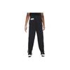 Nike Logo Cuffed Casual Knit Sports Pants Kids bottoms Black DQ8950-010