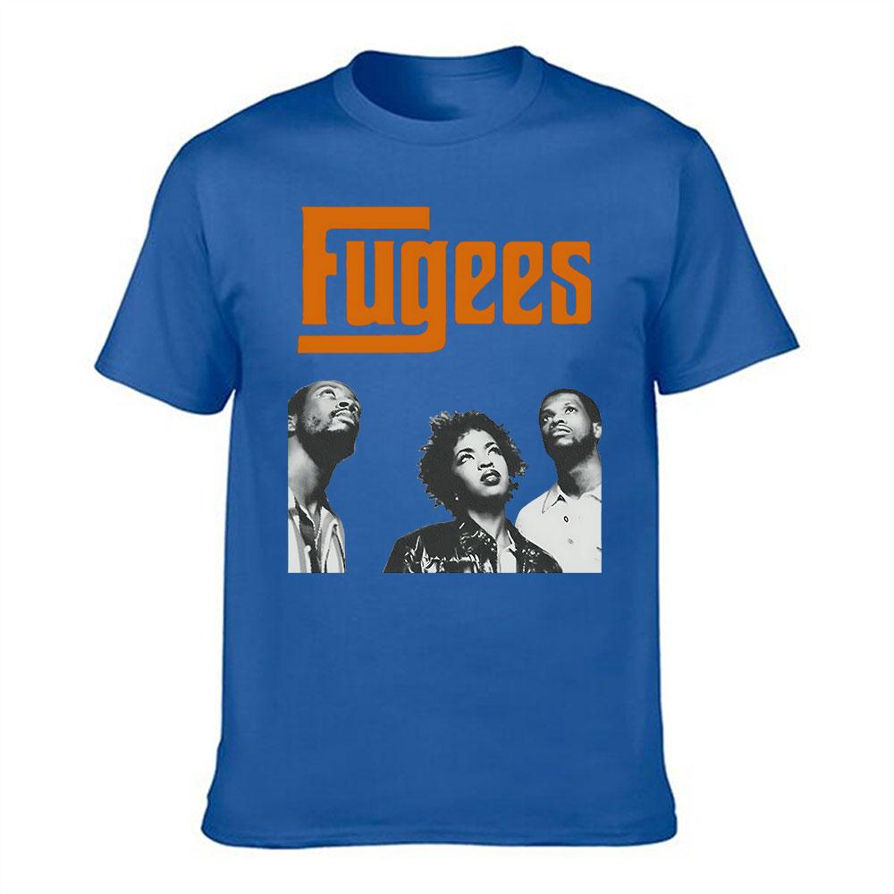 Unisexs Cotton Fugees Graphic TShirt Vintage s Hip Hop Group Print Casual Crewneck Short Sleeve Tee