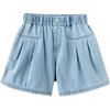 Balabala Girls' Casual Washed Denim Shorts