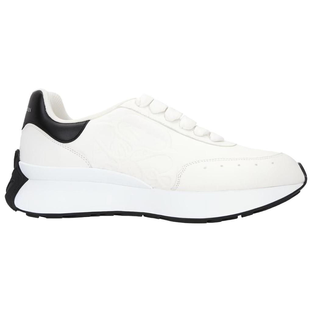 Alexander Mcqueen Sprint Runner 'White Black' Women's 687995WIC939061