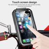 Motorcycle Motorbike Handlebar Phone Mount Holder Waterproof Case For 4.7"-6.1