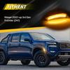 2Pcs  Front Corner Side Marker Light Fender Light Turn Signal Light Reflector Light With LED For   2024+ Nissan Frontier