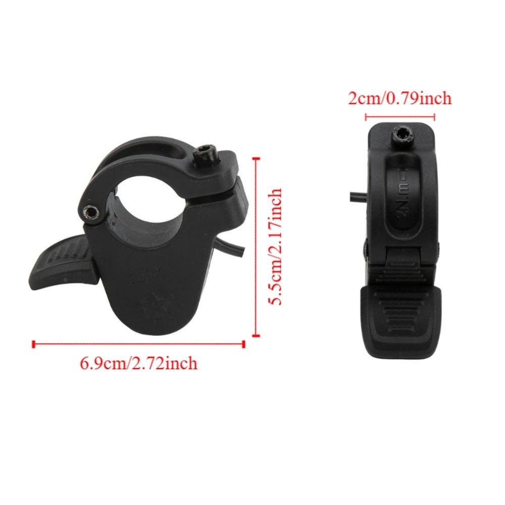 Cable length 285mm Electric Bike Thumb Throttle for BAFANG Mid Drive Motors