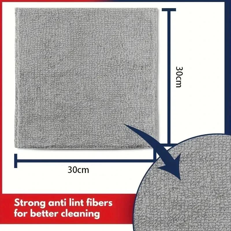 Microfiber Towels Car Wash Drying Polishing Cloth Household Cleaning Kit Detailing Streak Free Lintless Home Cleaning