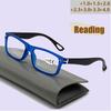 Fashion Square Frame Reading Glasses 616 Personalized Sports Eyewear For Young Trendy Readers