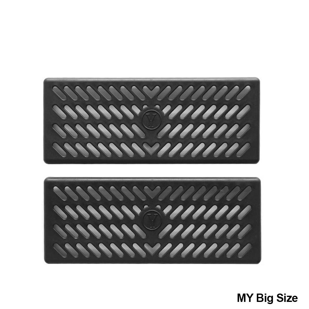 

2 шт. Защитная накладка на задний воздуховод под сиденьем автомобиля, защита от засорения, решетка защиты выходного отверстия заднего сиденья, аксессуары для Model Y 2024 Berlin MY Big Size