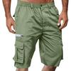 Herren Sommer Multi-Pocket Cargo Shorts Lässige Sommer Wander-Shorts Elastische Bundshorts