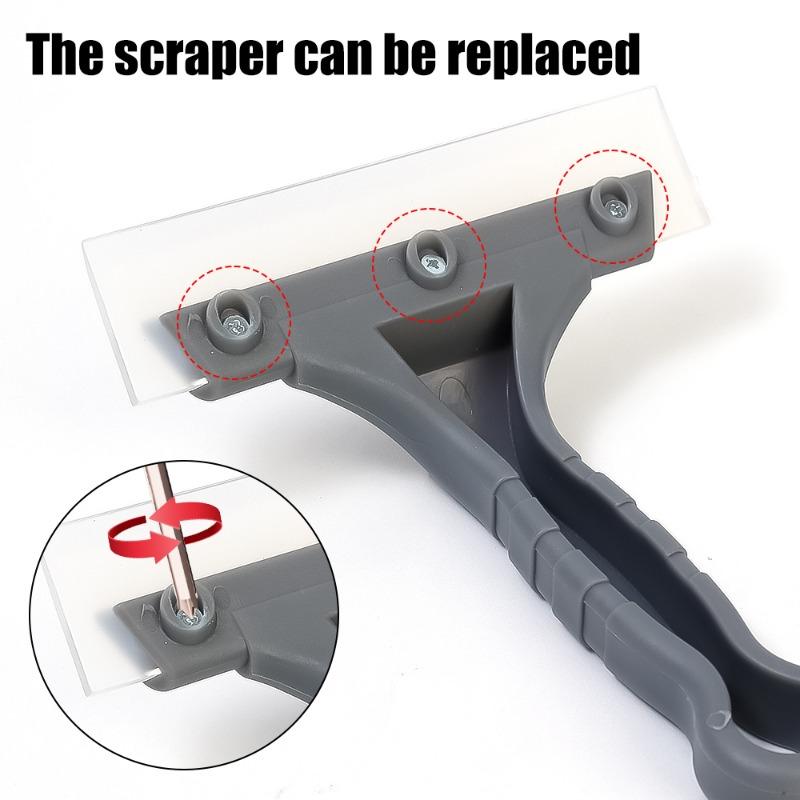 Car Water Scraper Silicone Cow Tendon Squeegee Tool Car Window Home Floor Cleaning Knife Scraper Car Wrap Tools