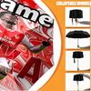 Custom Name Personalized football team Print Umbrella, Auto Open Close, 8‑Rib Sturdy Frame, Commute Camping Hiking Use, Birthday Gift