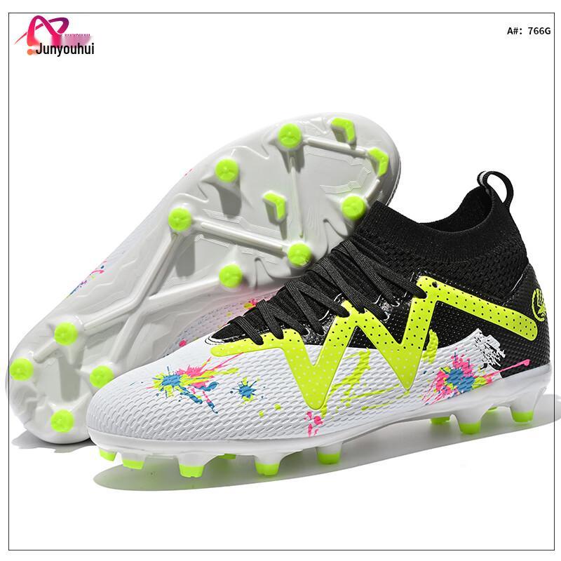 Saikalong Unisex High-Top AG Soccer Cleats 35