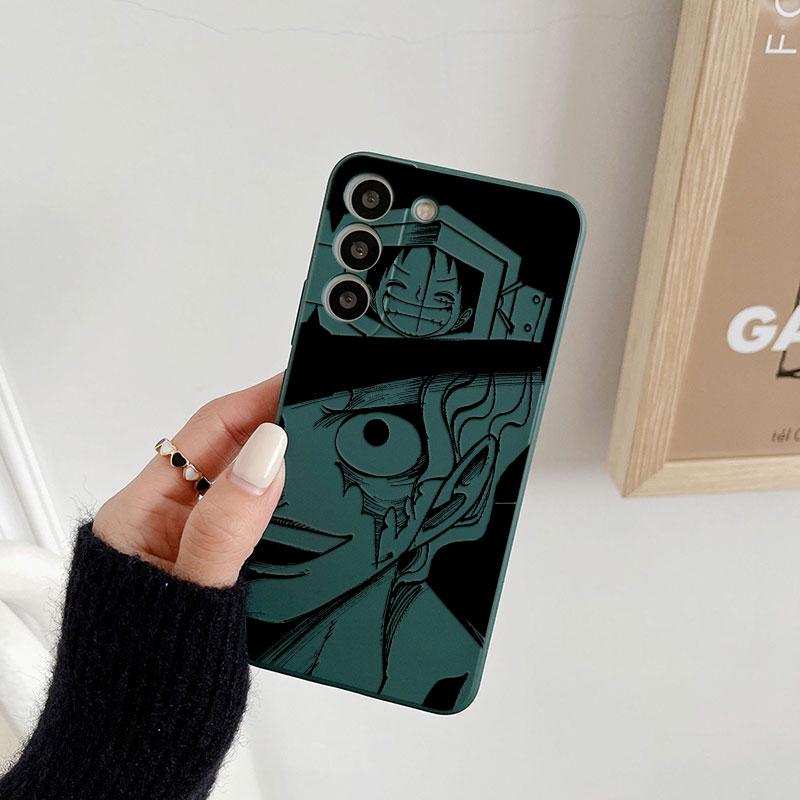 Ones Pieces Anime Luffy Phone Case For Samsung Galaxy S26 S25 Ultra S24 S23 S22 Plus S21 S20 FE S26 A37 A57 5G Silicone Cover
