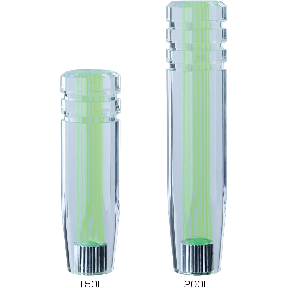 JET INOUE Slit Line Shift Knob 150L 12x1.75 Green Automotive Accessory
