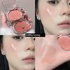Zhao Lusi's Water-Glow Blush Cream for a Natural, Clear Look, Multi-Use, Korean Style, New Model, Naturally Translucent, Expands and Contracts