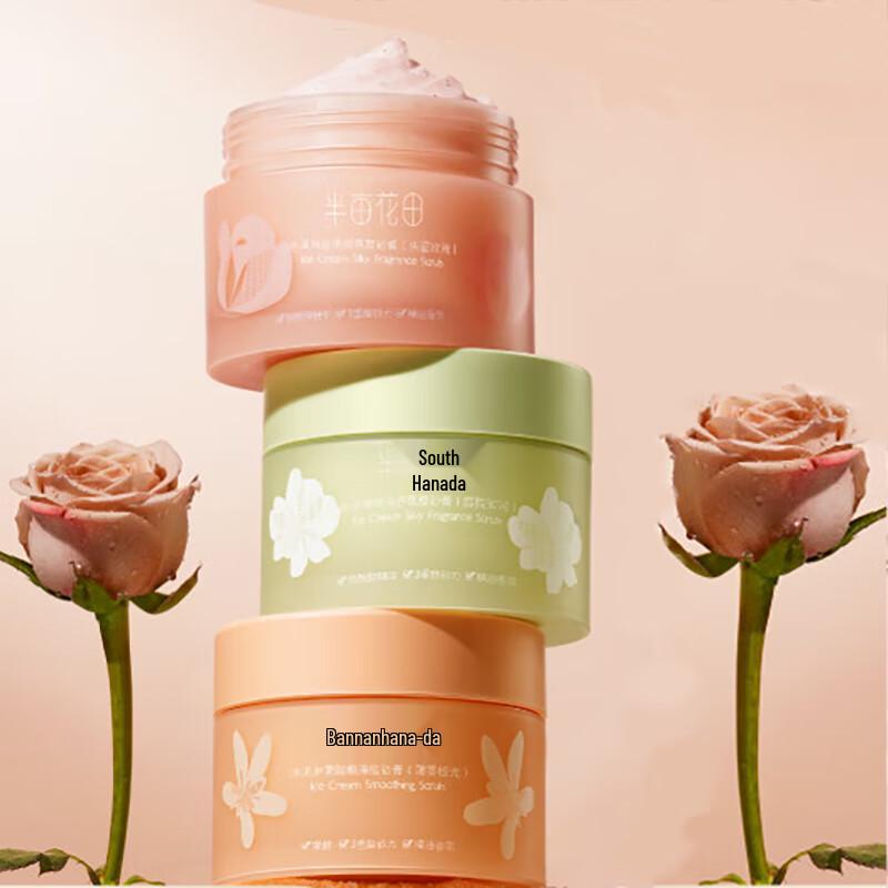 

Half Acre Flower Field Rose Scented Exfoliating Body Wash & Scrub