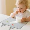 Baby Feeding Pad Reusable Kids Placemats Food Grade Silicone Tablemats Washable Dinner Placemat for Toddlers Newborn