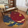 Classical Carpets for Bed Room  Rugs Living Room Table Mat Circle Rug  Round Rug Study Carpet Bedroom Decoration Children Carpet