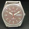 AUTOMATISCHE VINTAGE SEIKO JAPAN 6309A HERRENUHR BRAUNES ZIFFERBLATT a700512-5