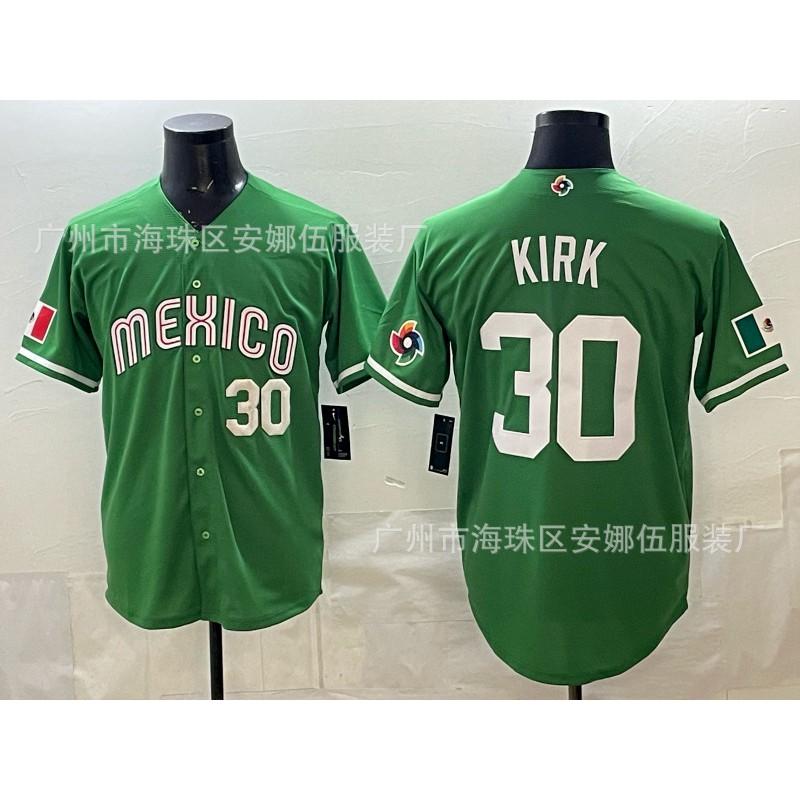 2026 Mexico Baseball Jersey Embroidered Number 16 56 30 Team Sports Uniform Men Women