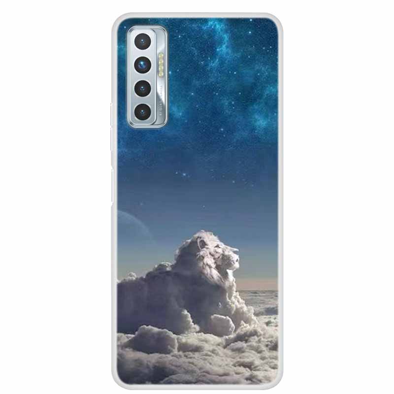 For Tecno Camon 17P Case Luxury Silicone TPU Soft Cover Phone Case For Tecno Camon 17 CG7 CG6 1 7 Coque Shockproof Cartoon Funda