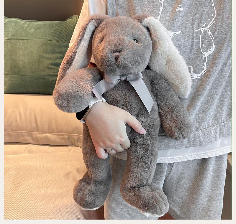 Beżowy pluszowy króliczek Bonnie - Mała lalka króliczek