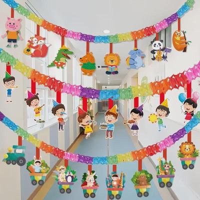 Children's Day and Birthday Decorations for School & Kindergarten Classrooms