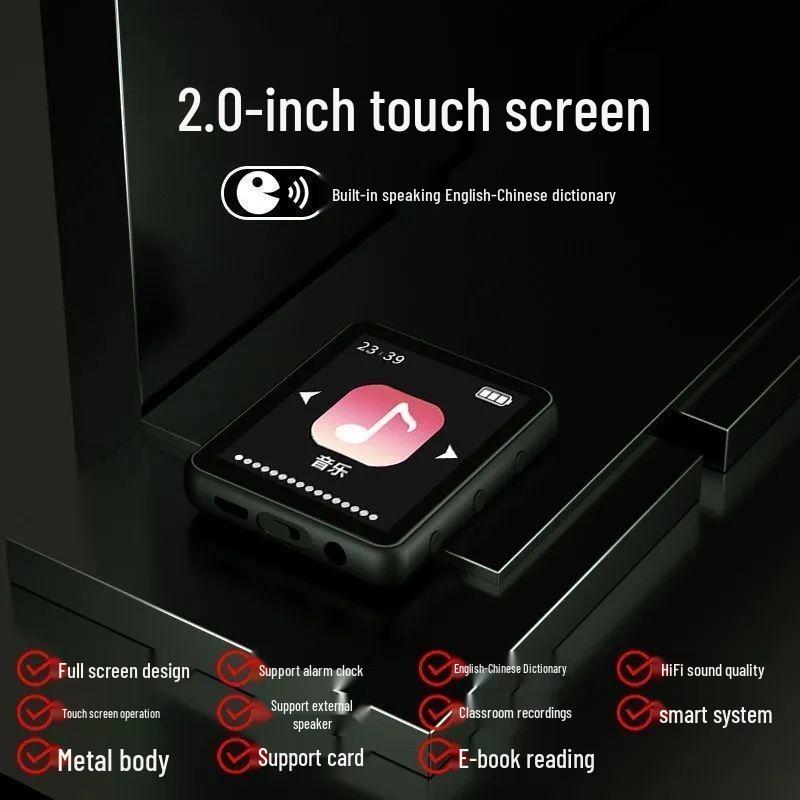 Ultra-thin Portable Touchscreen MP5 Music Player for Students