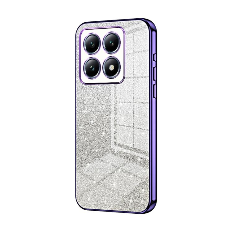 Gradient Glitter Powder Electroplated Phone Case