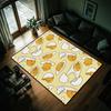 Cute Gudetama Lazy EGG Small Carpet Bedside Kitchen Bath Living Home House Bedroom Floor Mat Doormat  Decoration