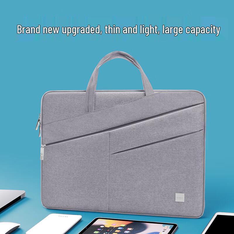 BiYouMei 14-дюймовая легкая сумка-портфель для ноутбука