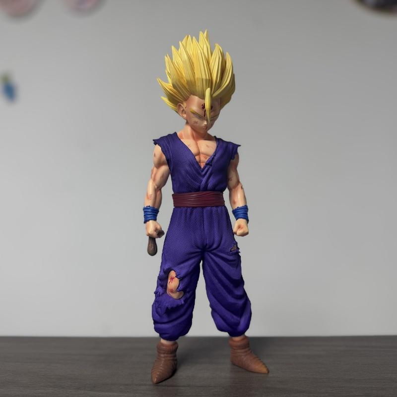 2% Studio Dragon Ball Z Gohan Gk Statue Pvc Figure - Ultimate Gohan Super Saiyan Desktop Decor Anime Collectible Gift