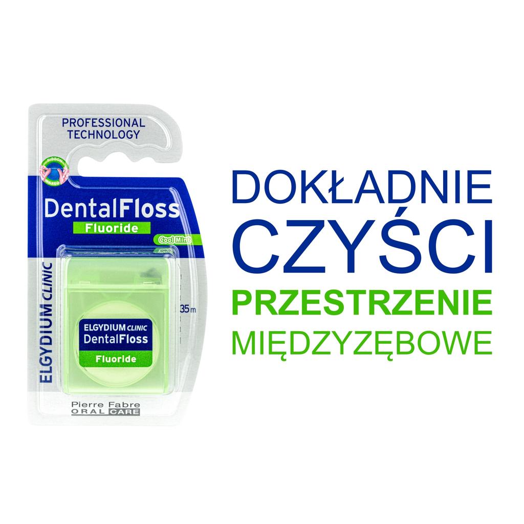 Elgydium Clinic, Dental Floss With Fluoride, 35M