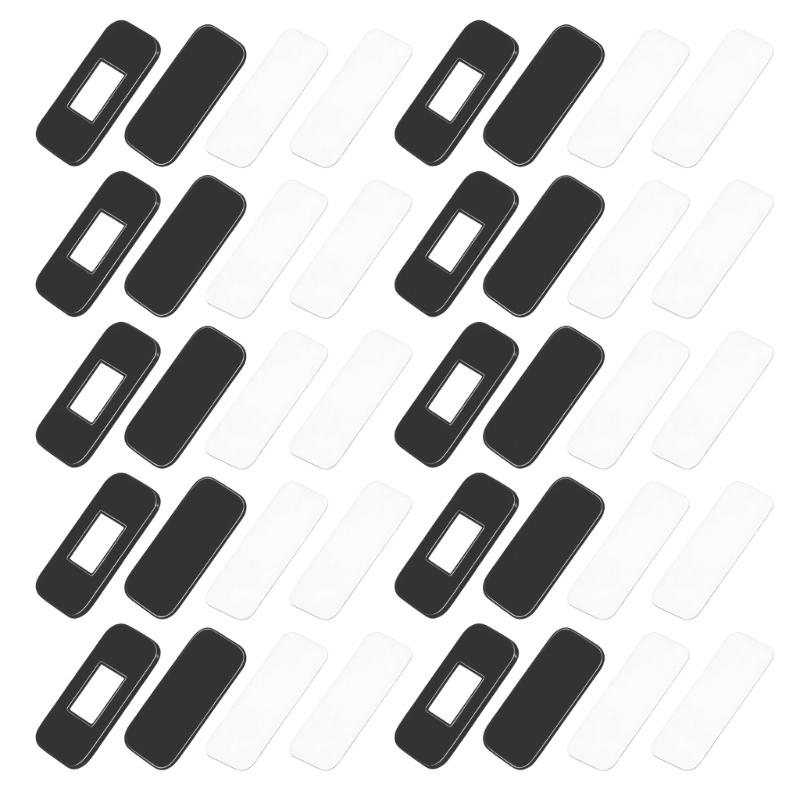 Durability Stainless Steel Door Stoppers for Cabinets Powerful Magnets Wardrobe Adhesive Mount Simple Setups