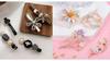 BellaStella Korean Style Pearl Metal Hair clips, Rhinestones Plastic Pearl Barrettes Flower Lock Pin Hair Accessories for Women's & Girls (Multicol