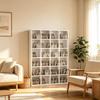 Storage Shelf, CD Shelf, Open Shelf with Multiple Compartments, Shelf with Flexible Use, for Organization In Every Room (only with Shelf)
