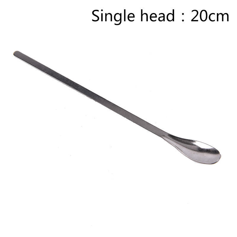 Double-Head Stainless Steel Lab Spoon Scraper Dental Instruments Medical Spoon