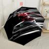 Ronaldo's Juventus Celebration Outdoor Automatic Umbrella Compact 8-Rib Design Foldable Design All-Season Travel Outdoor Accessory Wedding Party Gift