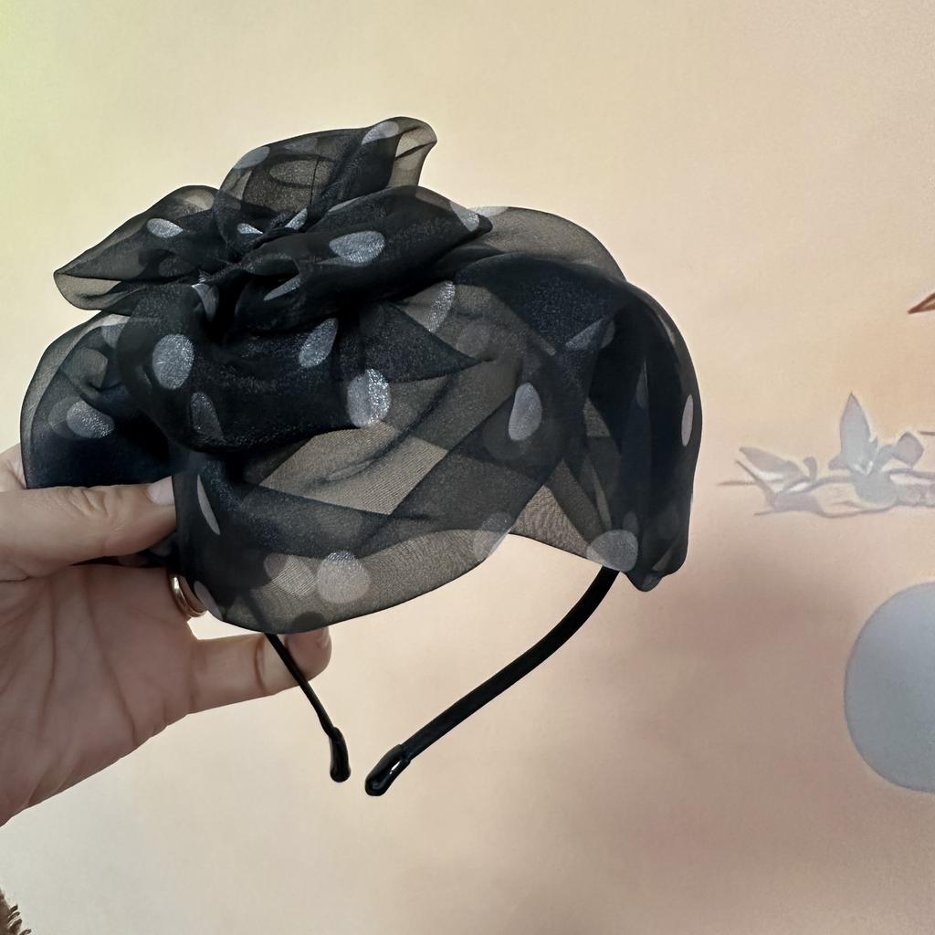 Mode Damen Feder Netz Garne Hut Hochzeitsaccessoires Netz Schleier Kopfschmuck Kappen Haarband Stirnband