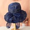 Fisherman's Hat Women's Summer Travel Thin Organza Sun Hat Fashionable Women's Sun Hat Women's Grass Hat
