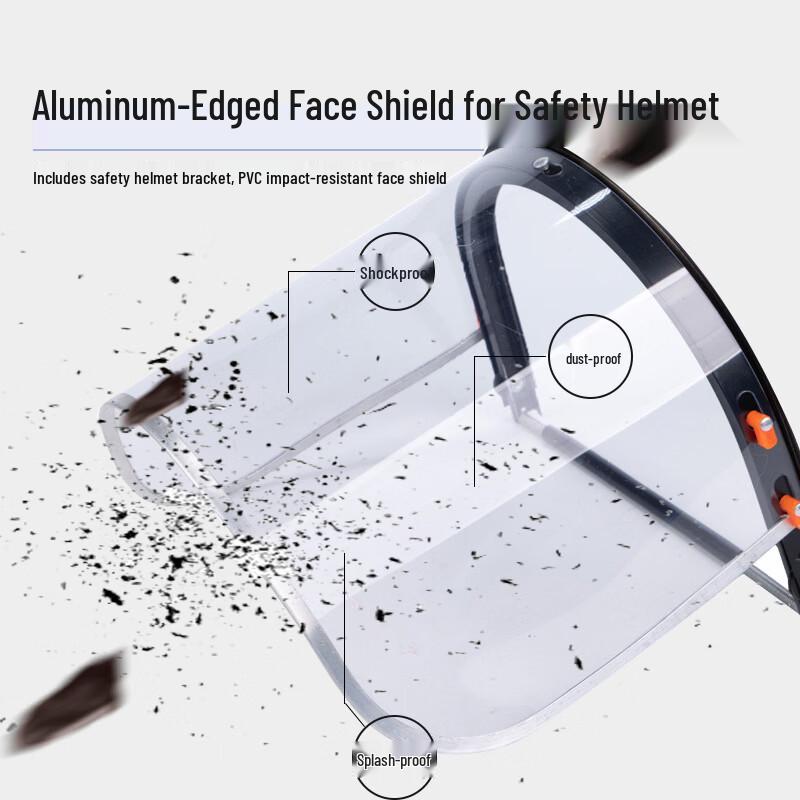 Tiandun Helmet-Mount Safety Face Shield