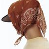 CENTAUR PAISLEY BANDANA_BROWN