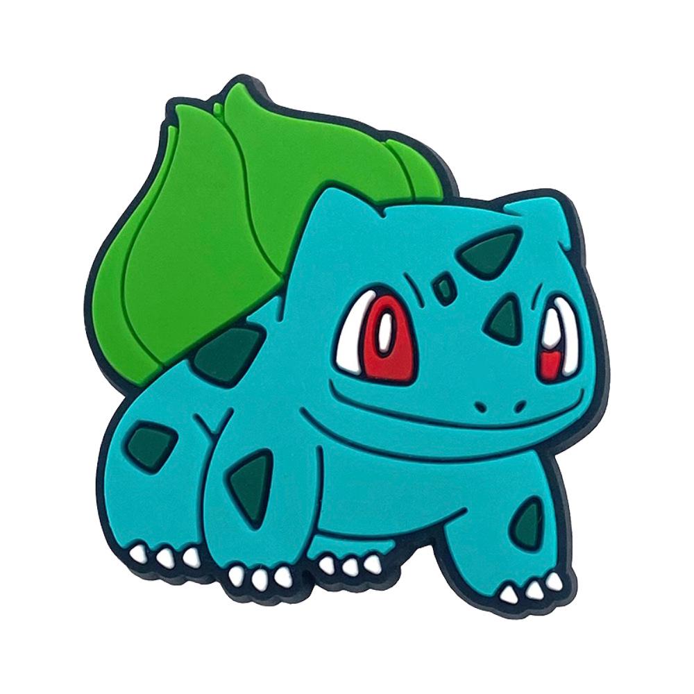 Puha Gumi Pokémon Virágos Klumpa Cipőcsatok