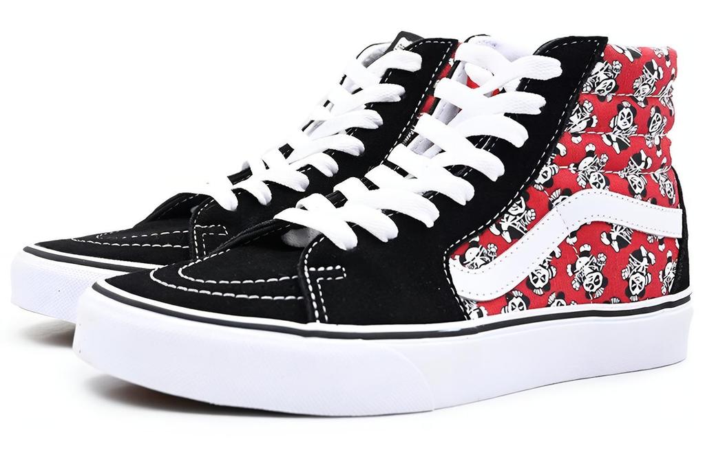Vans SK8 HI Black/Red VN0A4U3C5I2