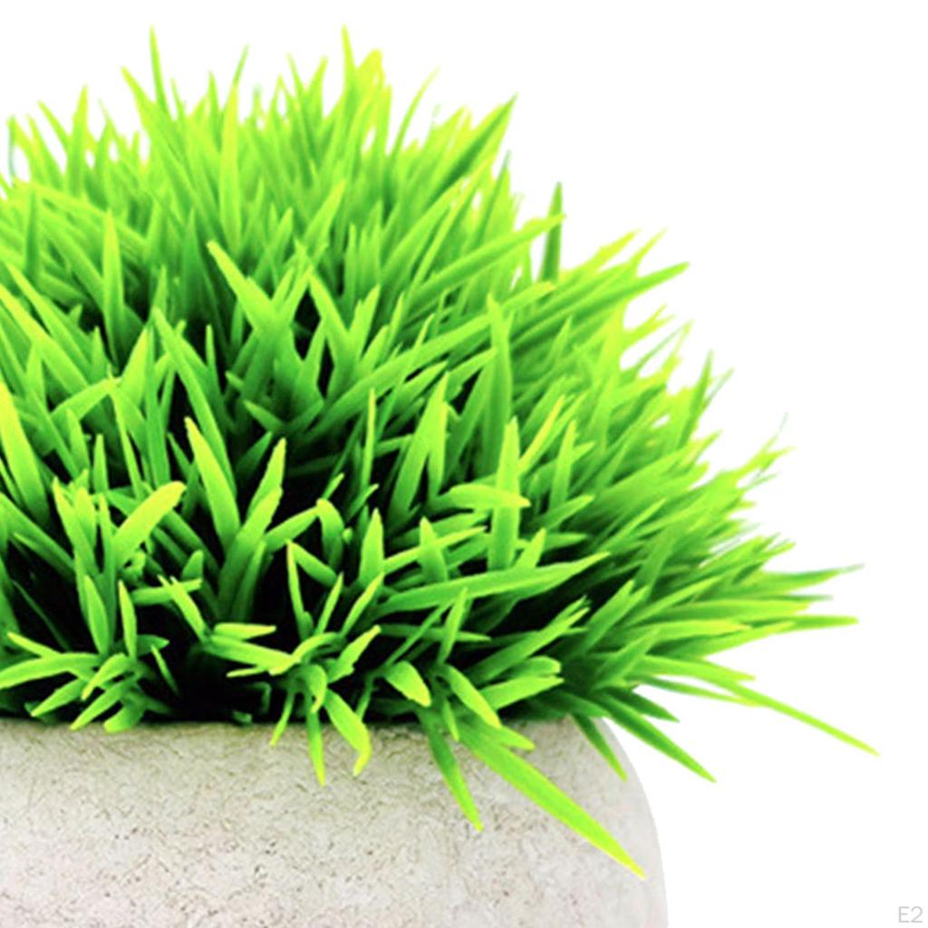 Artificial s PU Material Potted Ornament Housewarming Gifts Craft Bonsai Small for Garden Desktop