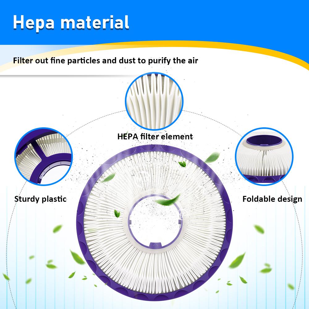 HEPA Post Filters Replace For Dyson DC41 DC65 DC66 UP13 UP20 Animal Vacuum Cleaner Part HEPA Filter Spare Parts Accessories