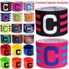 Football Leader Competition Armband Breathable Soccer Player Captain Group Armband Clear Icon Capitan Band For Football Captains