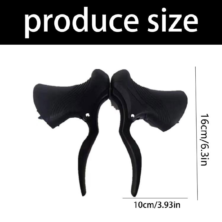 Bike Aluminum Brake Levers For Road Fixed Track Folding Bikes High Rigidity Responsive Braking Effortlessly Setups